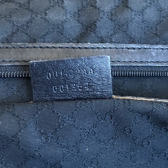 GUCCI vintage black leather bag - Picture 15 of 16